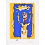 Jean Michel Basquiat (after) - Welcoming Jeers Lithograph in colors, created after [...]