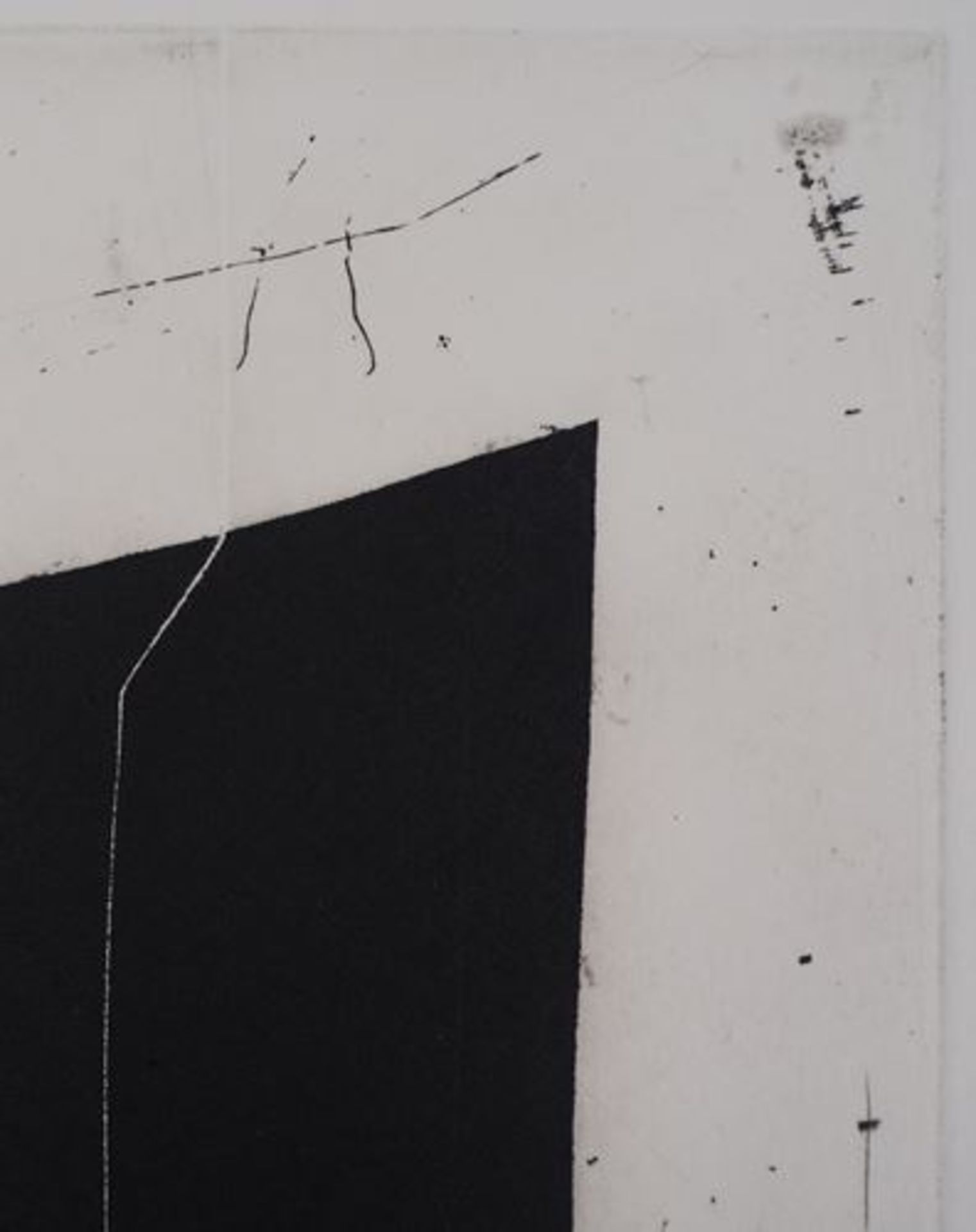 - Francesc POL Composition noire et blanche Gravure originale sur vélin [...] - Bild 6 aus 6