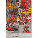 Henri CUECO (1929-2017) The Red Men Lithograph On poster paper 75 x 50 cm Very [...]