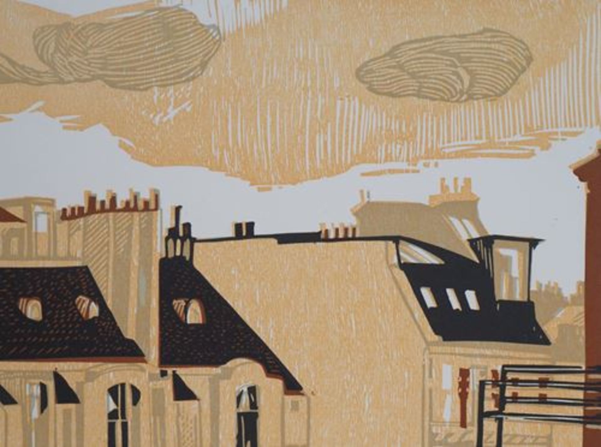 - Pascale HÉMERY Borderline, 2008 Lithographie originale en couleur Signée au [...] - Bild 6 aus 8