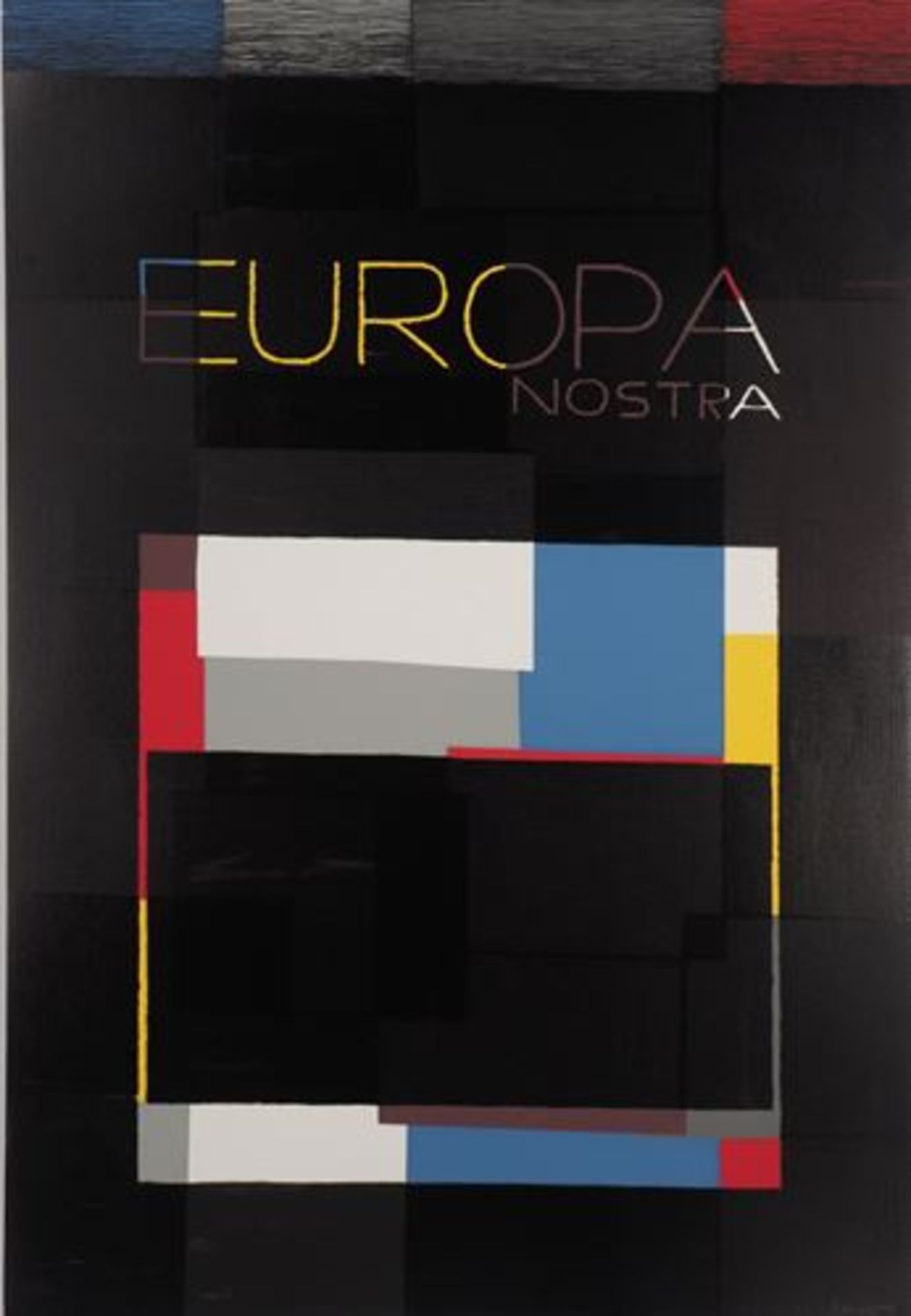 Michel SEUPHOR Europa Nostra Original silkscreen printing Signed lower right in [...]