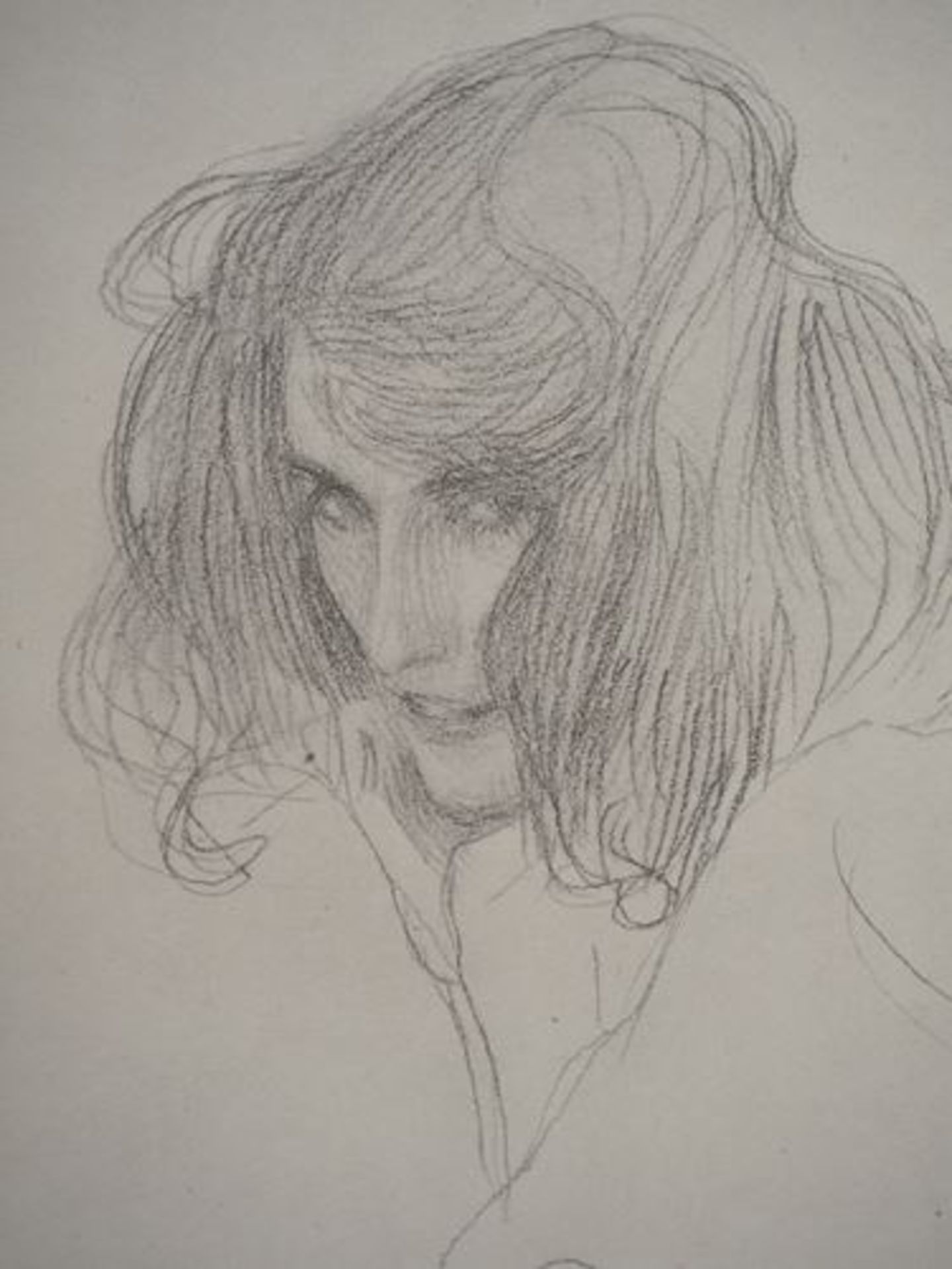 Gustav Klimt Study of a Woman, 1929 Lithograph (collotype technique) Signed in the [...] - Bild 4 aus 7