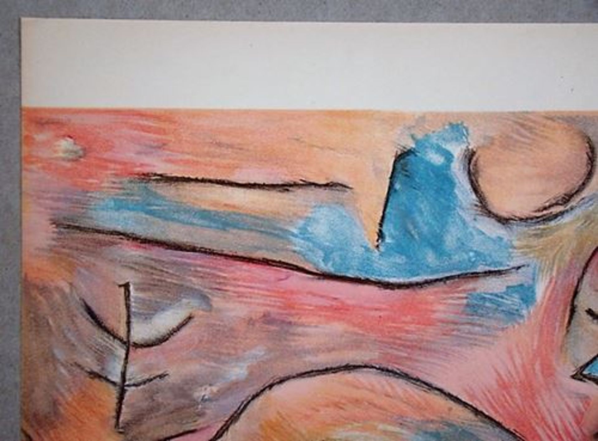 PAUL KLEE ( after ) - Winter - 1938 Edition lithograph with pochoir colouring on wove [...] - Bild 2 aus 10