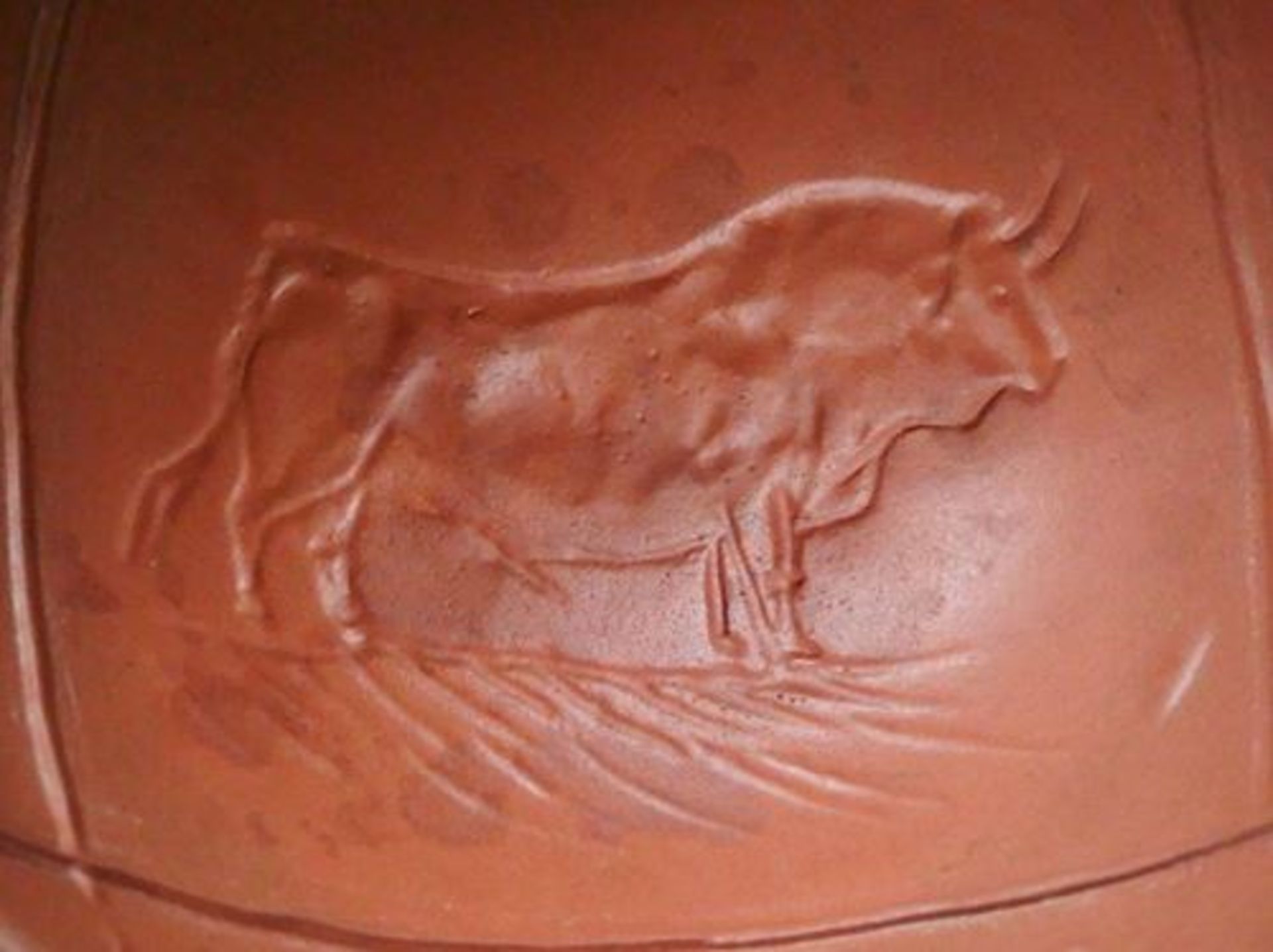 Pablo Picasso Taurus Original ceramic bowl Made in the workshops Madoura in Vallauris [...] - Bild 2 aus 6
