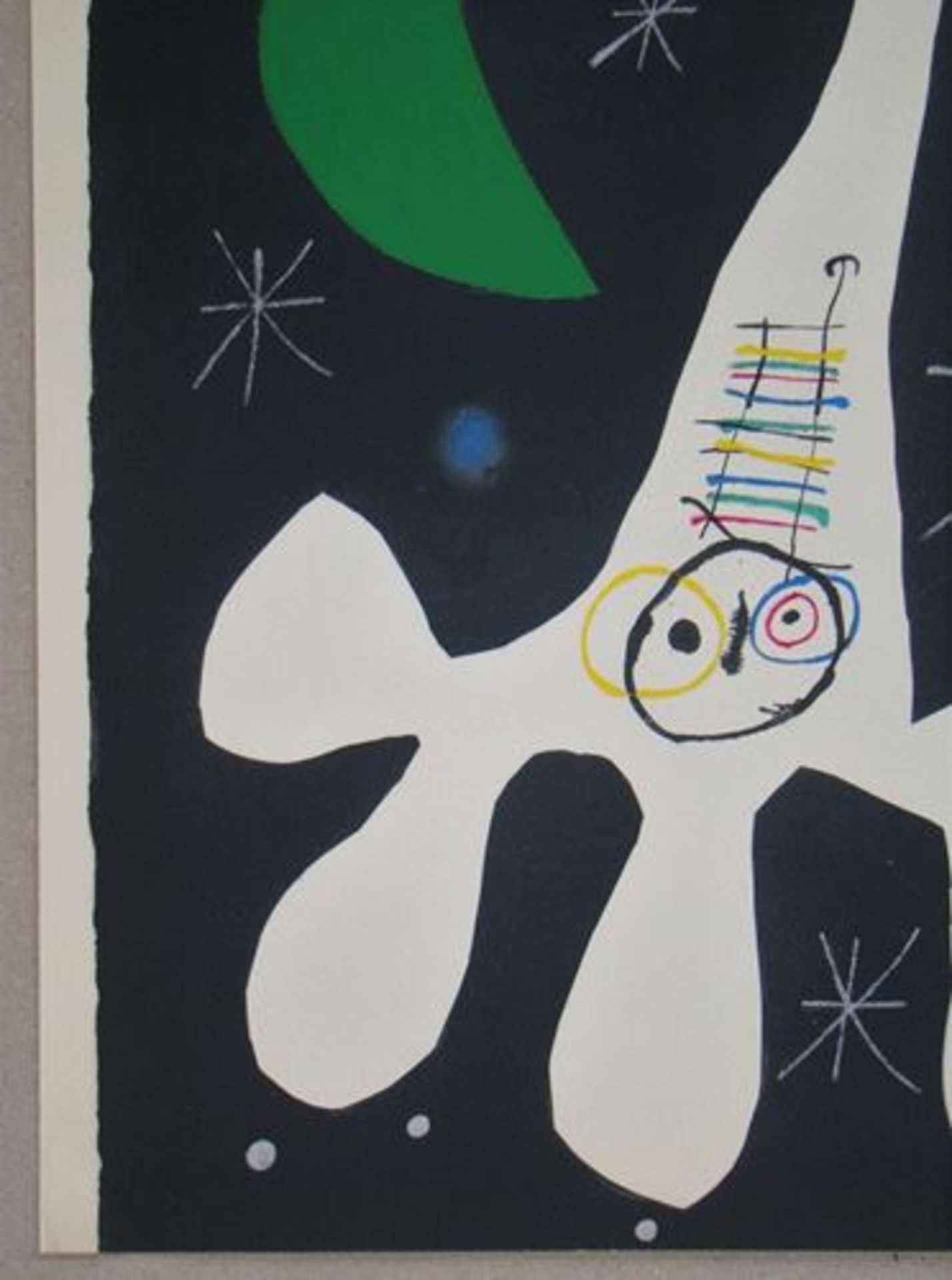 Joan Miro (After) "Character and bird I" Lithograph with stencil colouring ( [...] - Bild 9 aus 11