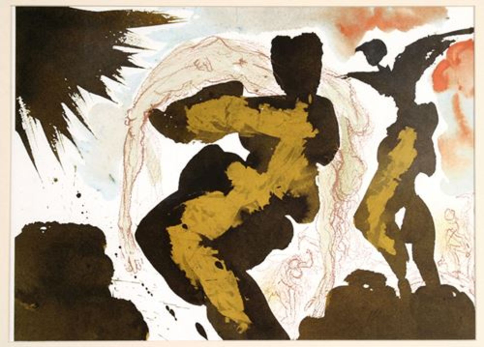 Salvador DALI Animam et corpus trado pro patriis legibius, 1967 Print Signed in the [...]