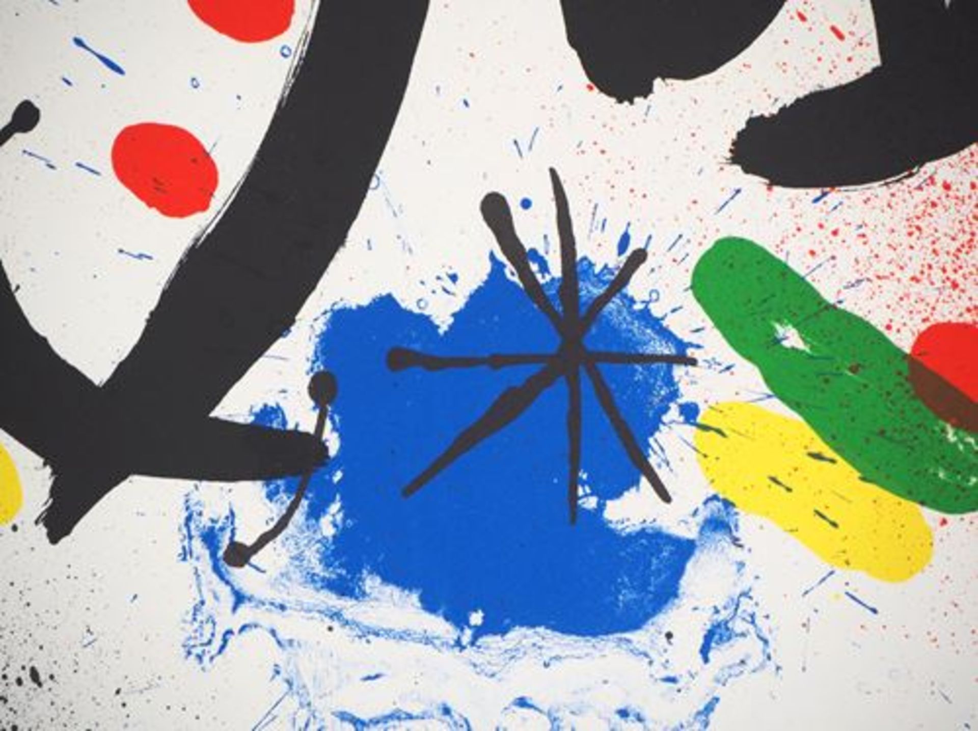 Joan MIRO (1893-1983) Graphiques Affiche lithographique originale [...] - Bild 2 aus 7