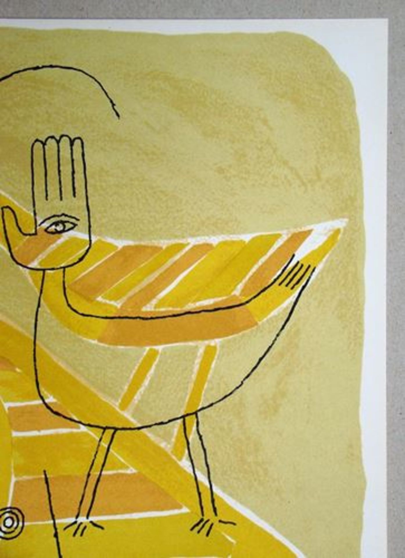 VICTOR BRAUNER - Traces interstices - 1963 Original lithograph in colours on wove [...] - Bild 3 aus 9