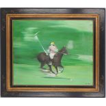 Victor SPAHN Polo player Original oil on canvas Signed lower right Dimensions: 12 F [...]
