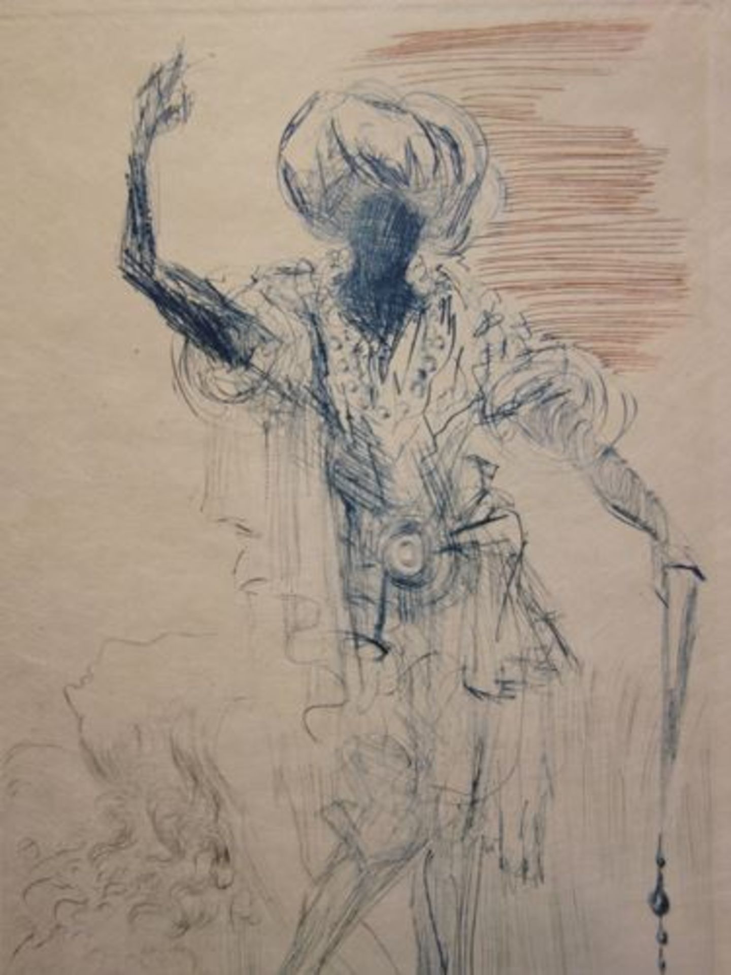Salvador DALI Shakespeare "Othello" Original drypoint Signed in pencil bottom [...]