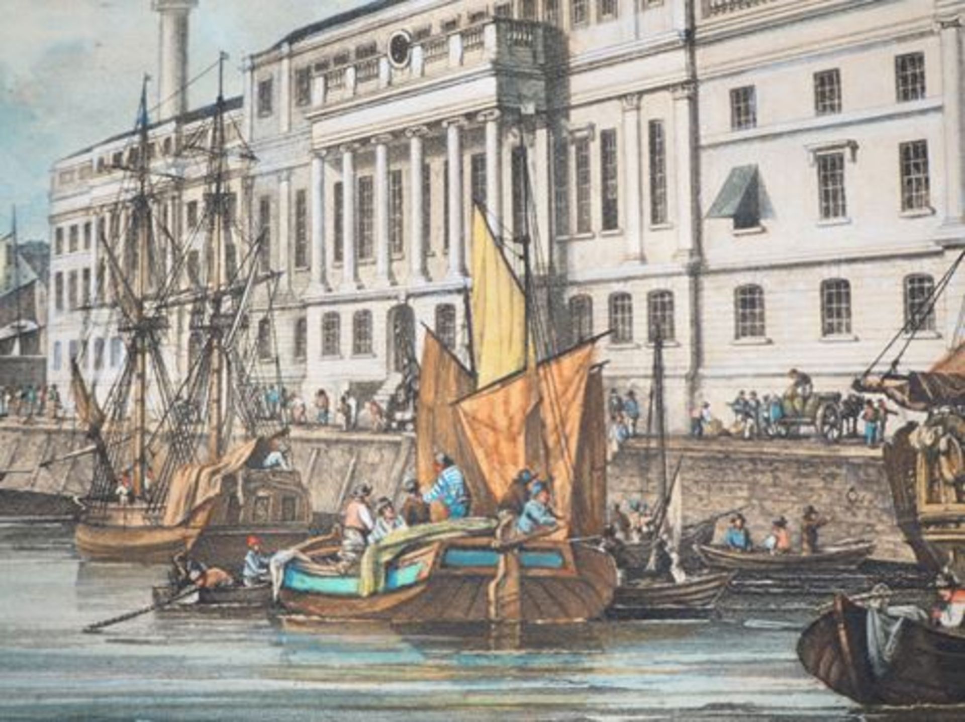 Richard Gilson REEVE (1803-1889) The Customs House (The Sea Customs in [...] - Bild 5 aus 6