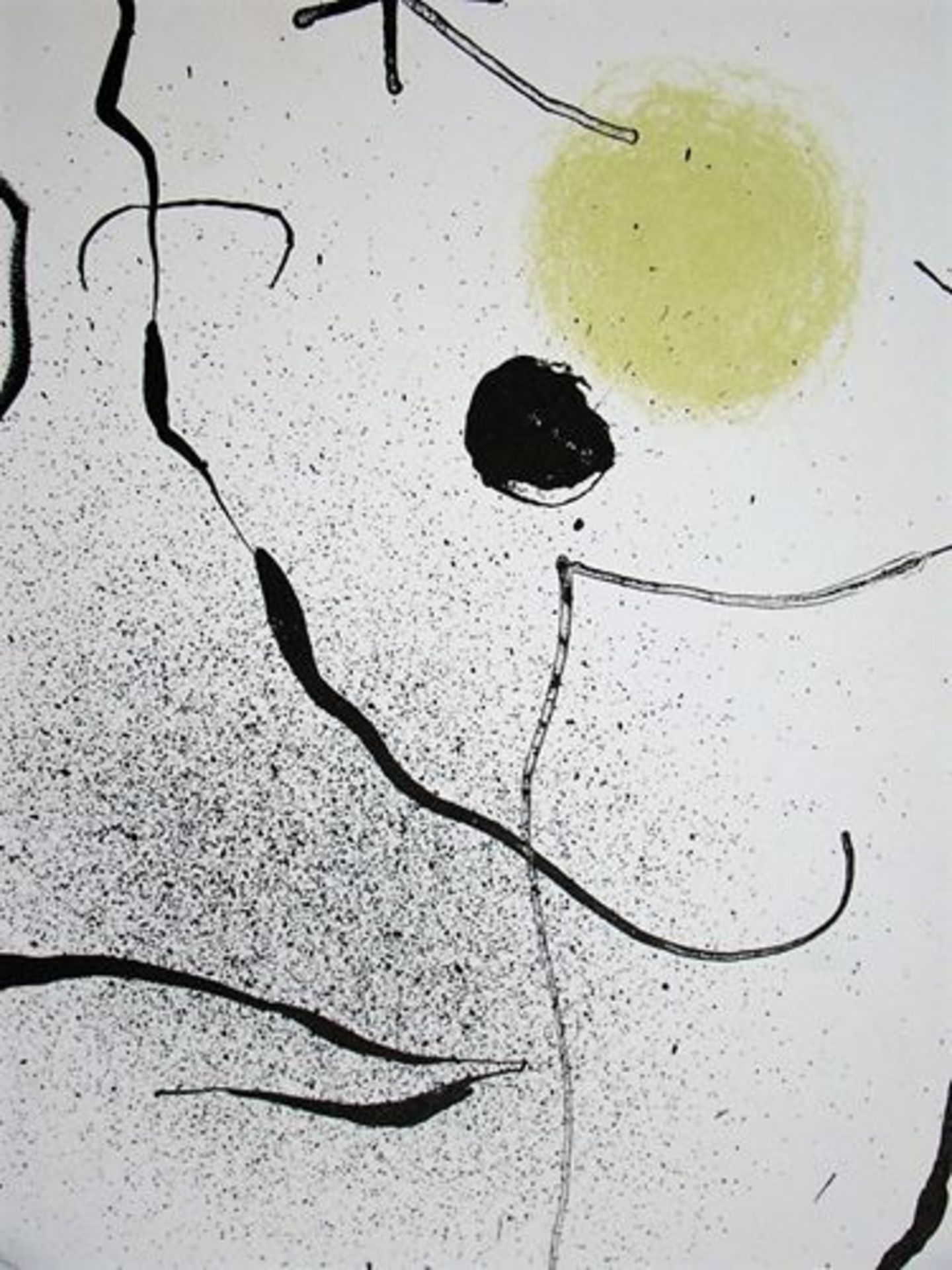 JOAN MIRO - Bouquet de rêves pour Leïla - 1964 Original lithograph in colours on [...] - Bild 5 aus 8