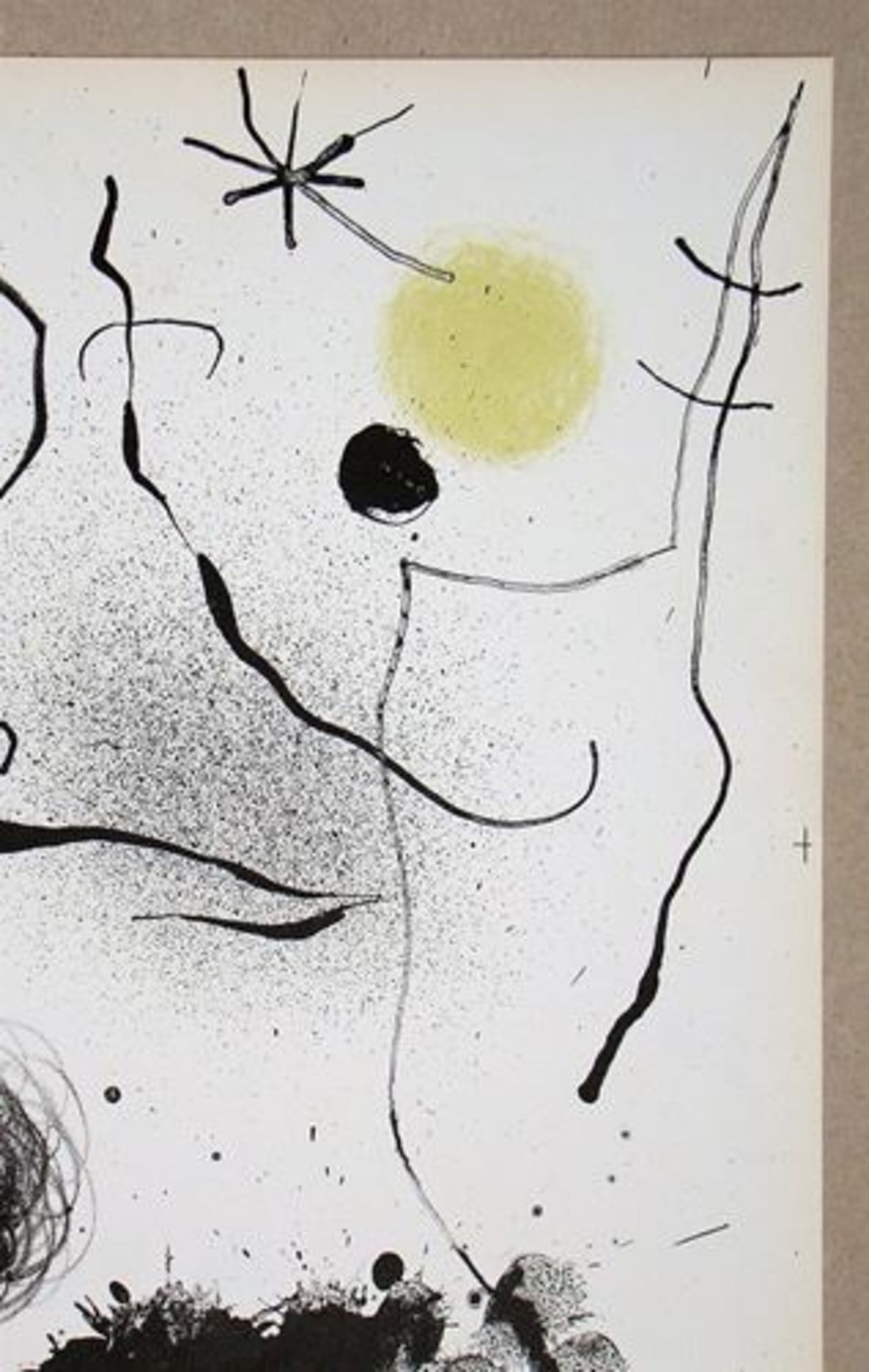 JOAN MIRO - Bouquet de rêves pour Leïla - 1964 Original lithograph in colours on [...] - Bild 3 aus 8