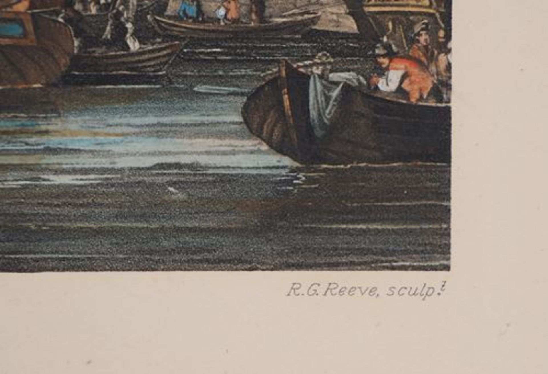Richard Gilson REEVE (1803-1889) The Customs House (The Sea Customs in [...] - Bild 6 aus 6