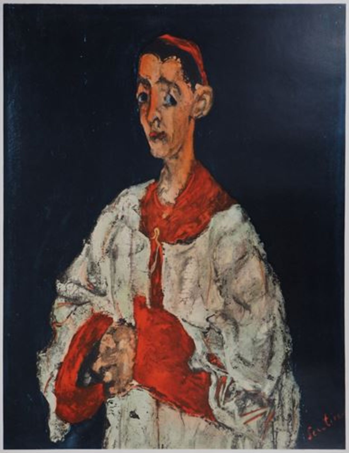 Chaïm SOUTINE (1894-1943) The choir boy, 1959 Offset print and lithograph Signed in [...] - Bild 2 aus 7