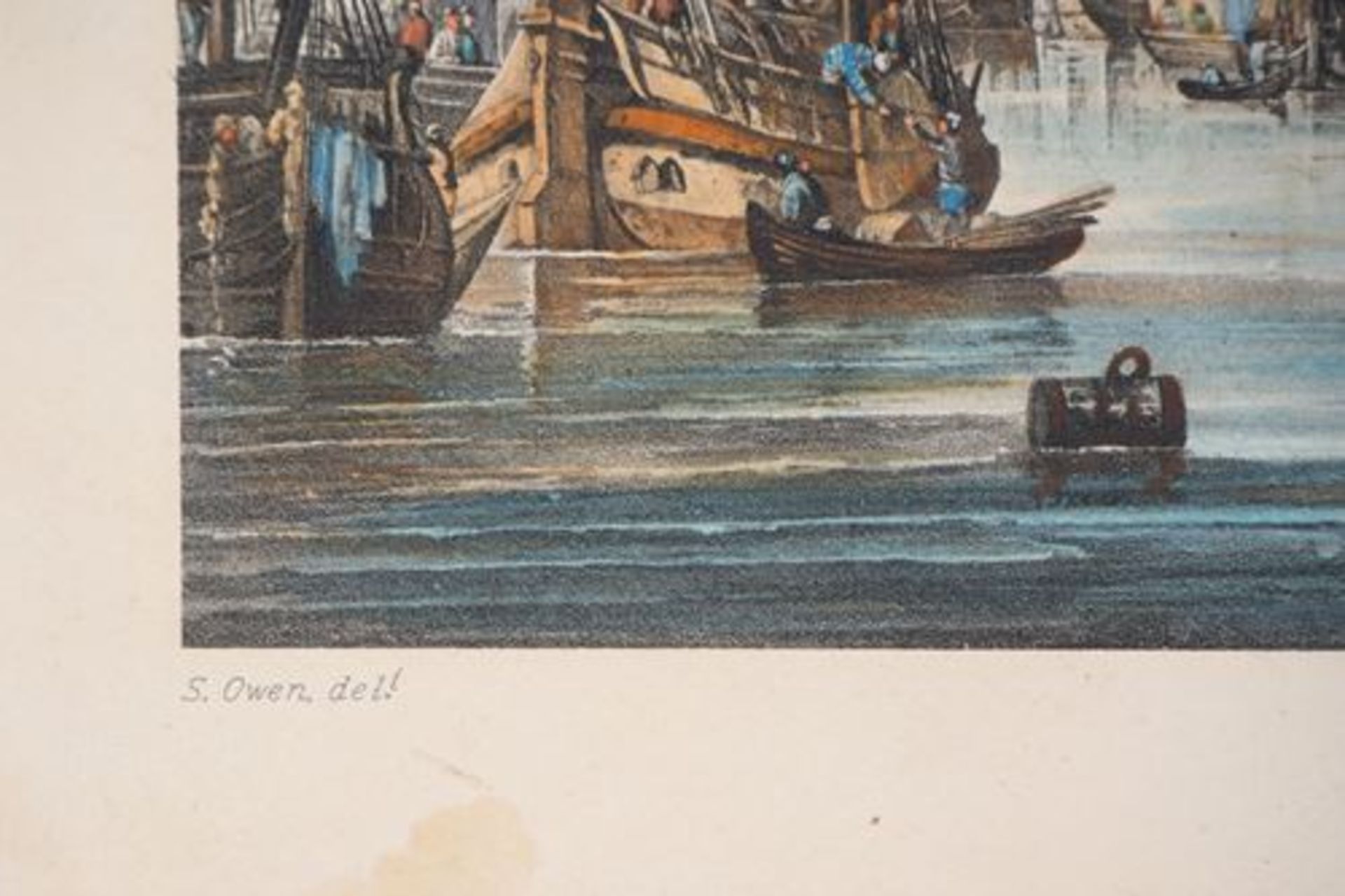 Richard Gilson REEVE (1803-1889) The Customs House (The Sea Customs in [...] - Bild 4 aus 6