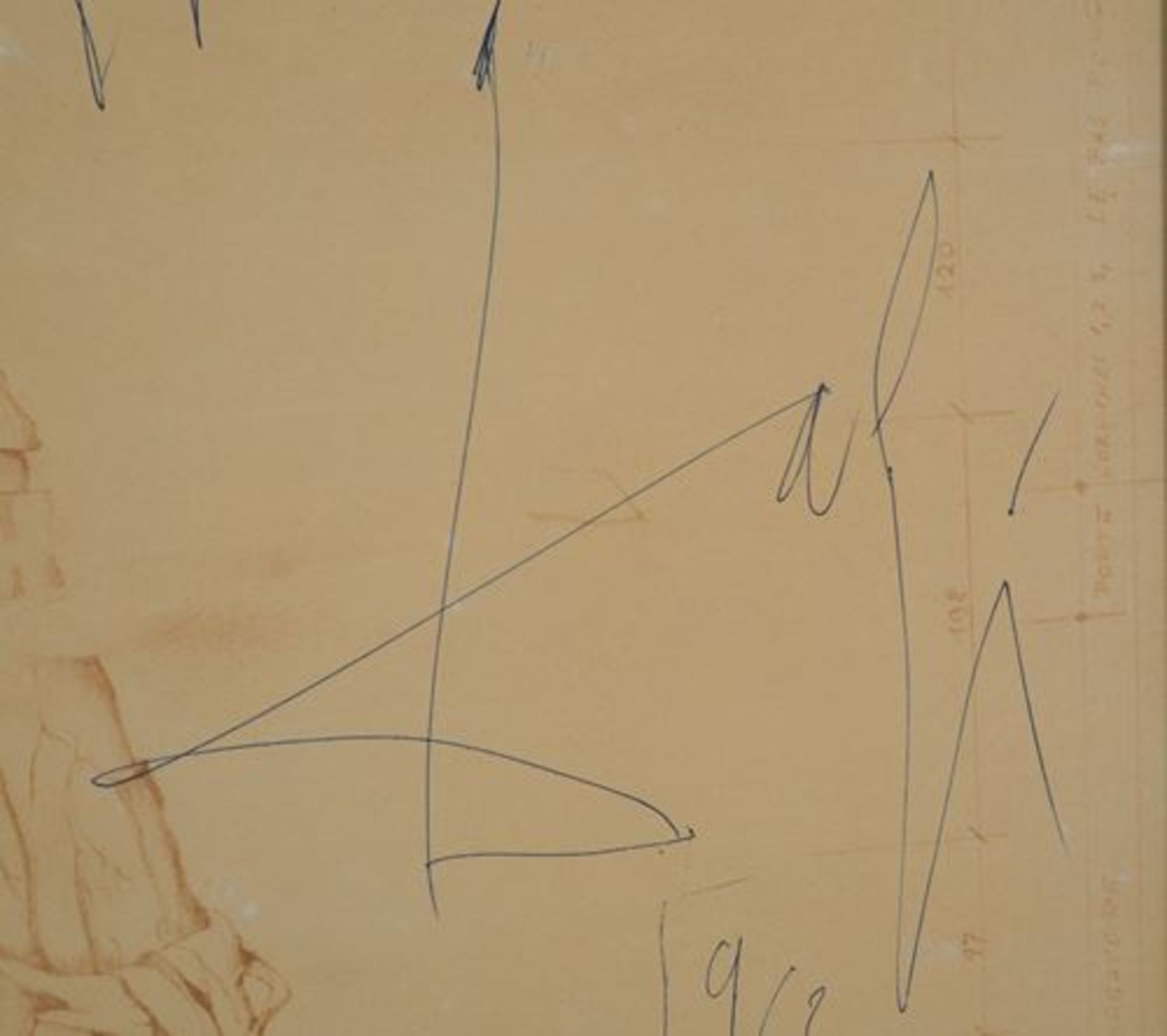 Salvador Dali (1904-1989) Signed autograph dedication, 1963 Made on the edge of a [...] - Bild 5 aus 8