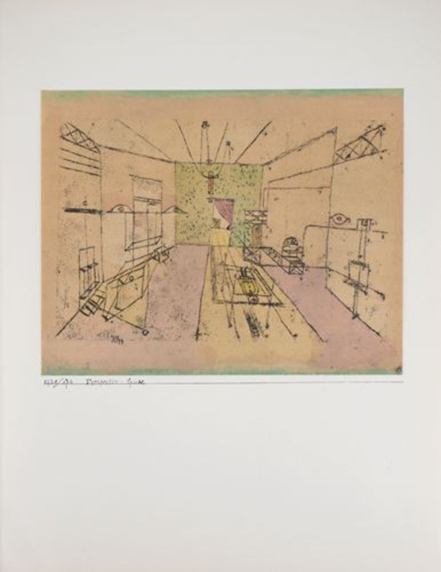 Paul KLEE Perspective Phantasmagory, 1964 Lithograph and stencil (Jacomet [...] - Bild 2 aus 6