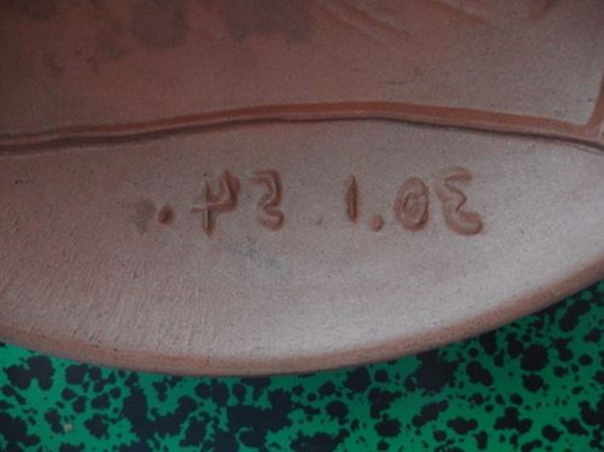 Pablo Picasso Taurus Original ceramic bowl Made in the workshops Madoura in Vallauris [...] - Bild 4 aus 6