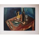 Chaïm SOUTINE Still life with a pipe Lithograph on Arches vellum paper Printed by [...]