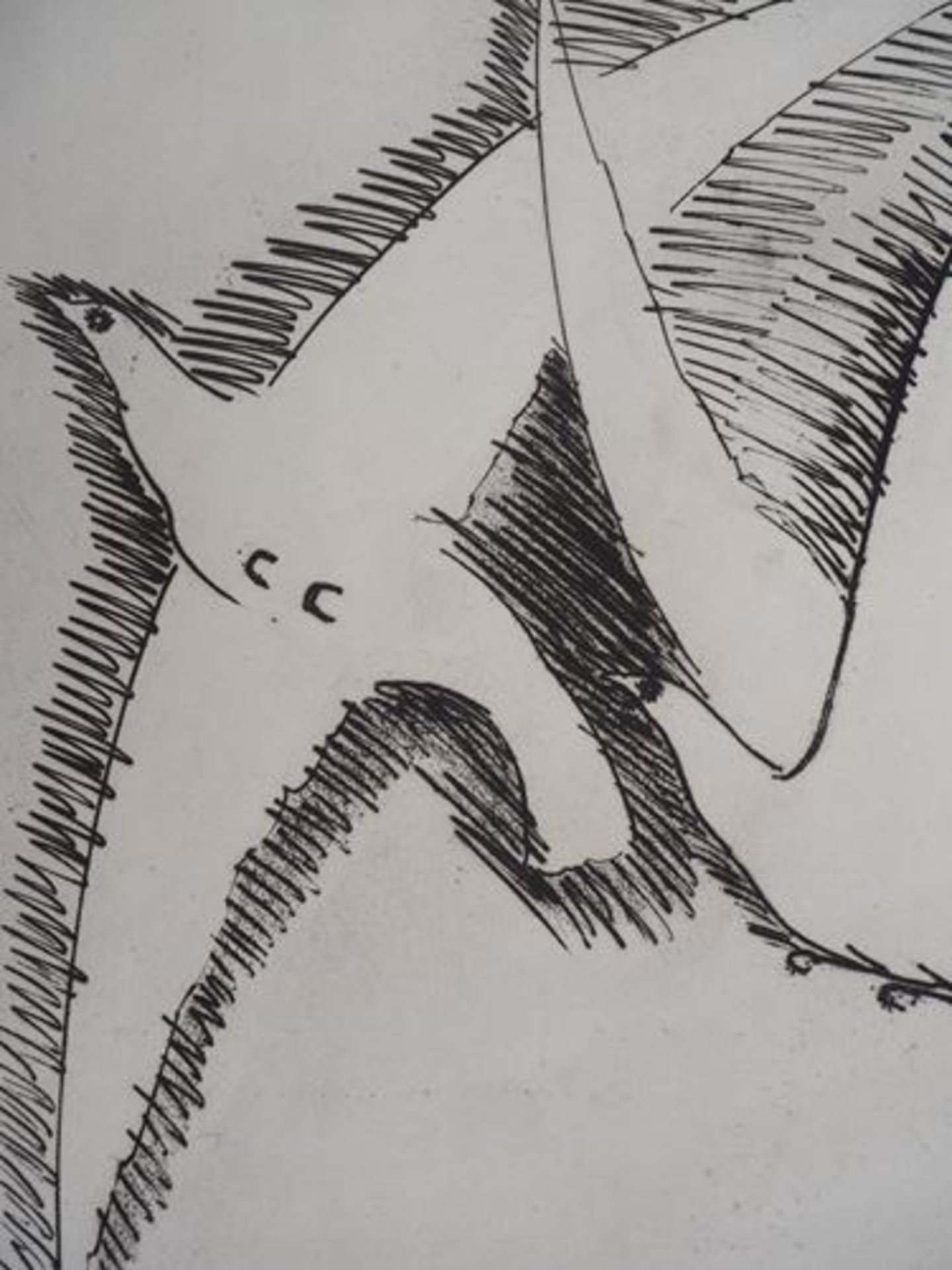 Kees VAN DONGEN The seagulls, 1930 Original etching Signed in the plate On vellum [...] - Bild 2 aus 6