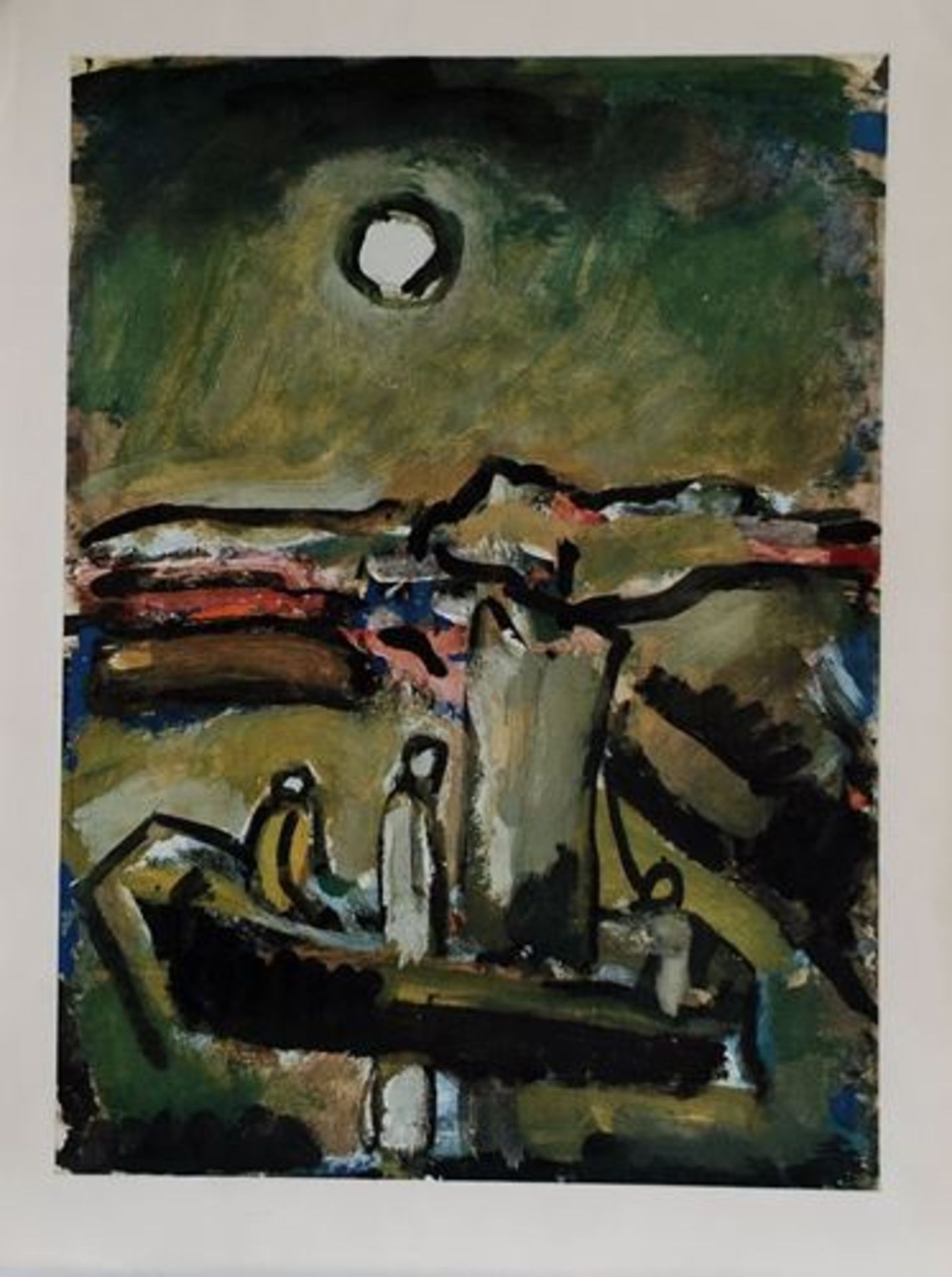 Georges Rouault - Claire de Lune Lithograph on paper Unsigned &amp; not numbered 60 [...]