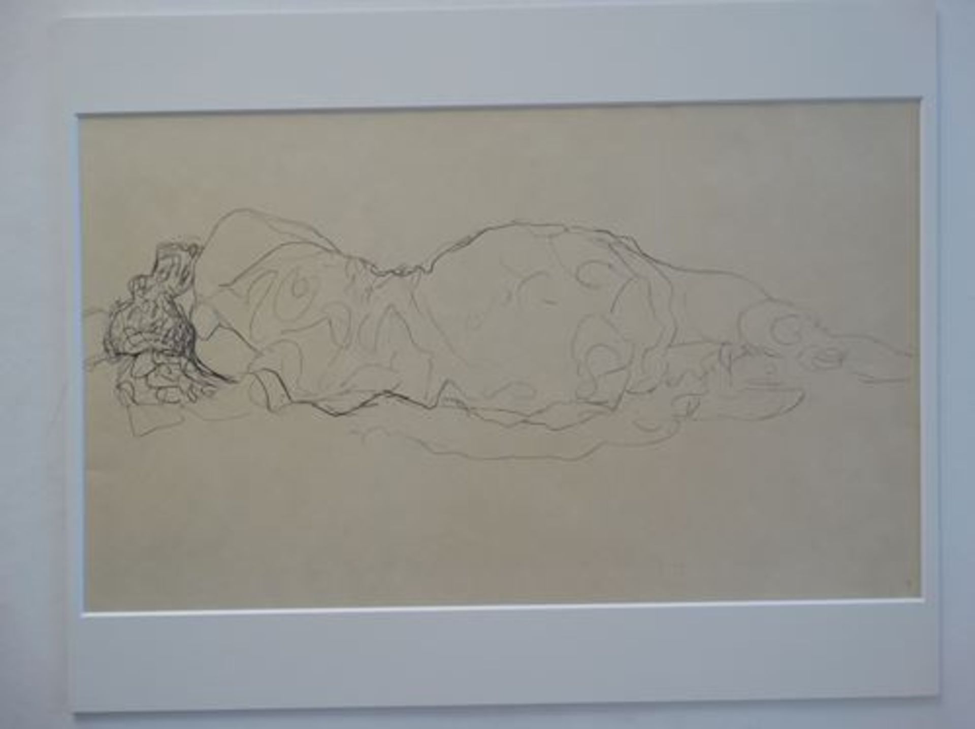 Gustav Klimt (After) Excellent condition Heliogravure, 1964 50x40cm including the [...] - Bild 2 aus 7