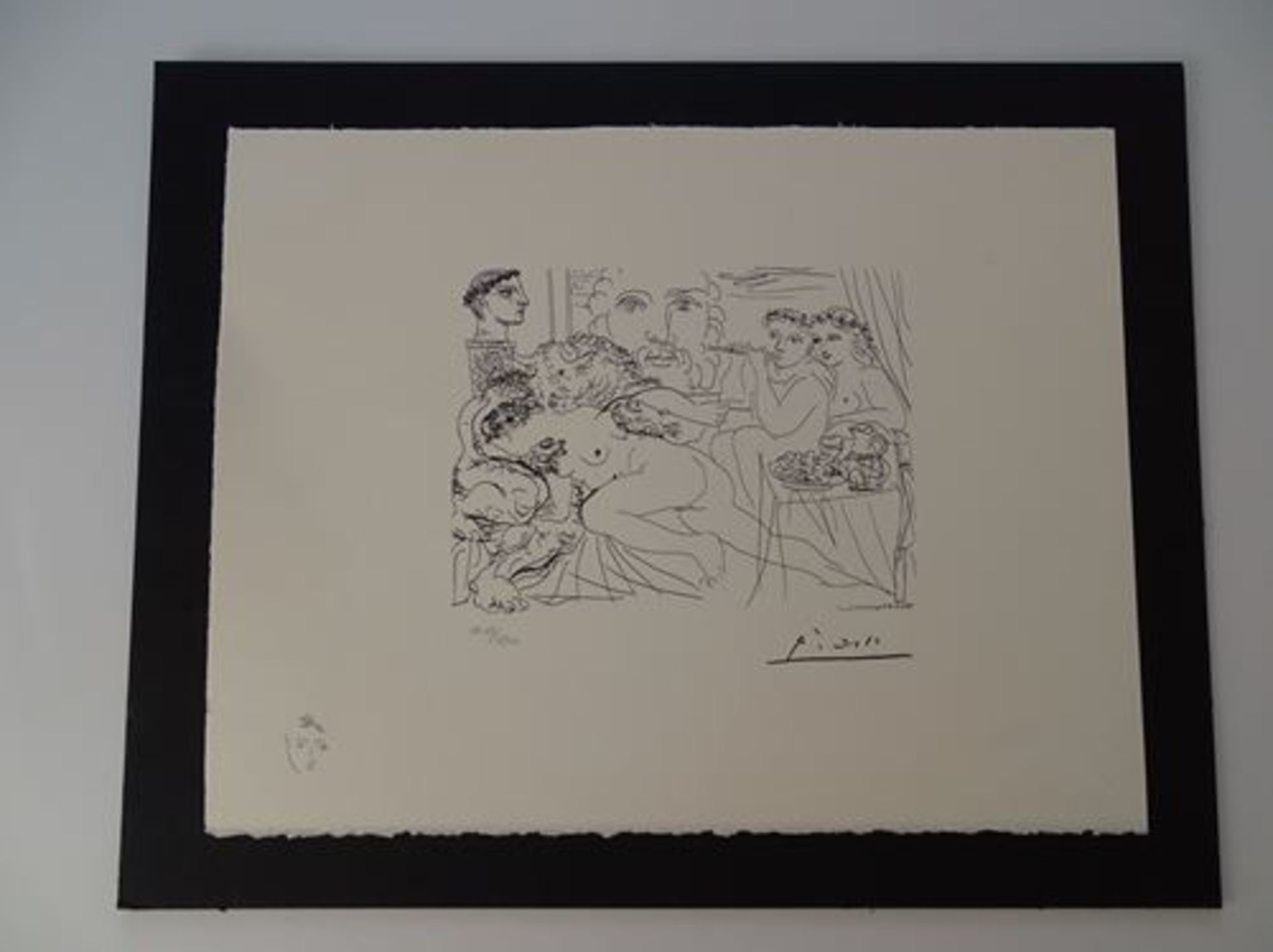 Pablo Picasso (d'après) Lithography in black, dated from 1973, numbered /1200 [...]