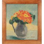 Guus Van Dongen Bouquet of gerberas Oil on isorel panel Signed bottom right Size at [...]
