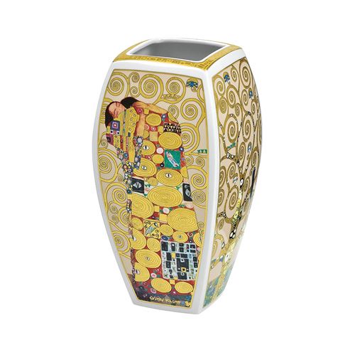 Gustav Klimt (after) - The Tree of Life Porcelain vase Plate signed &amp; numbered [...]