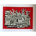 Fernand Leger - La Grande Parade Lithograph on paper Plate signed &amp; not [...]