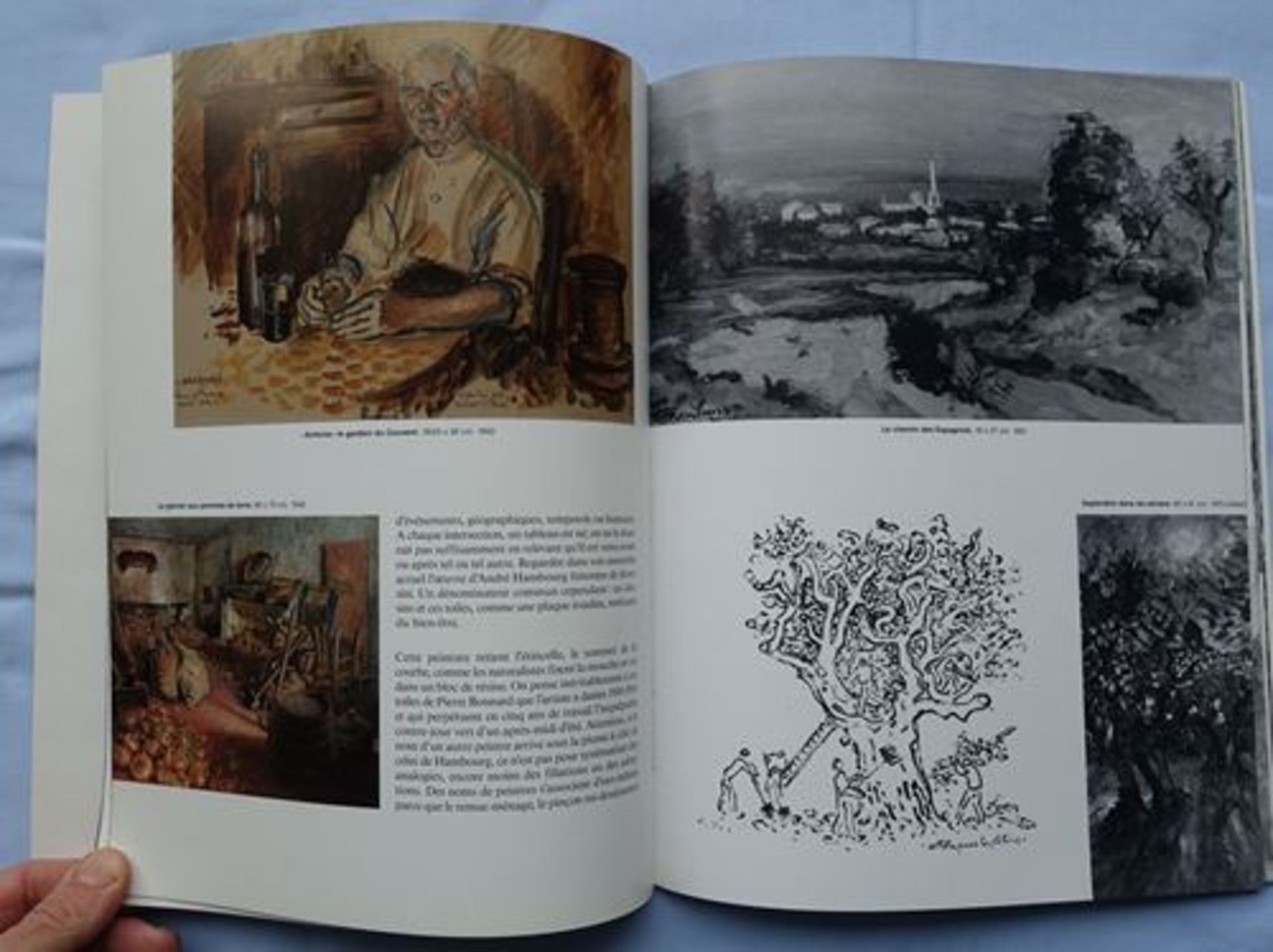 HAMBOURG André Provence Rare book and original drawing signed and dated André [...] - Bild 9 aus 11
