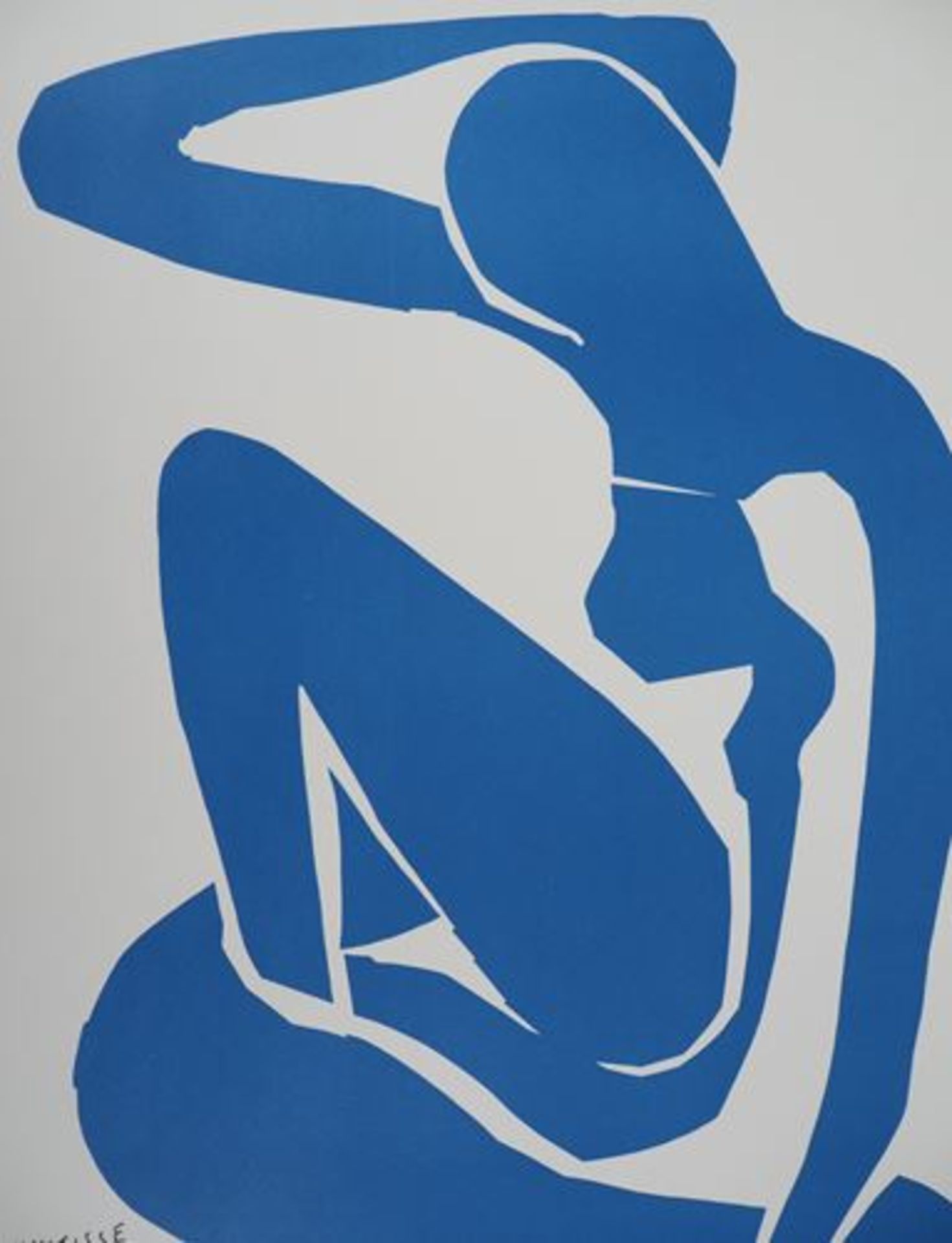 Henri Matisse (after) Blue graceful nude, 1980 Lithograph on poster paper Signed in [...] - Bild 3 aus 7