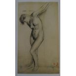 Edgar Degas (after) Nude,1948, Heliogravure Signed in print 40x30cm including the [...]