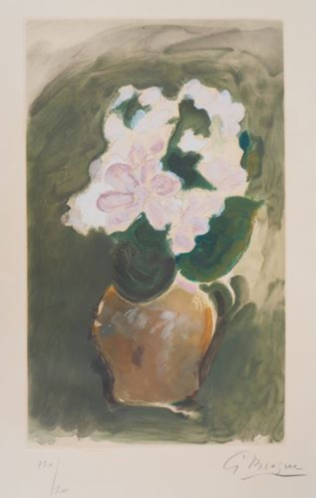 Georges BRAQUE The Pink Bouquet, 1955 Original aquatint engraving in [...] - Bild 3 aus 9