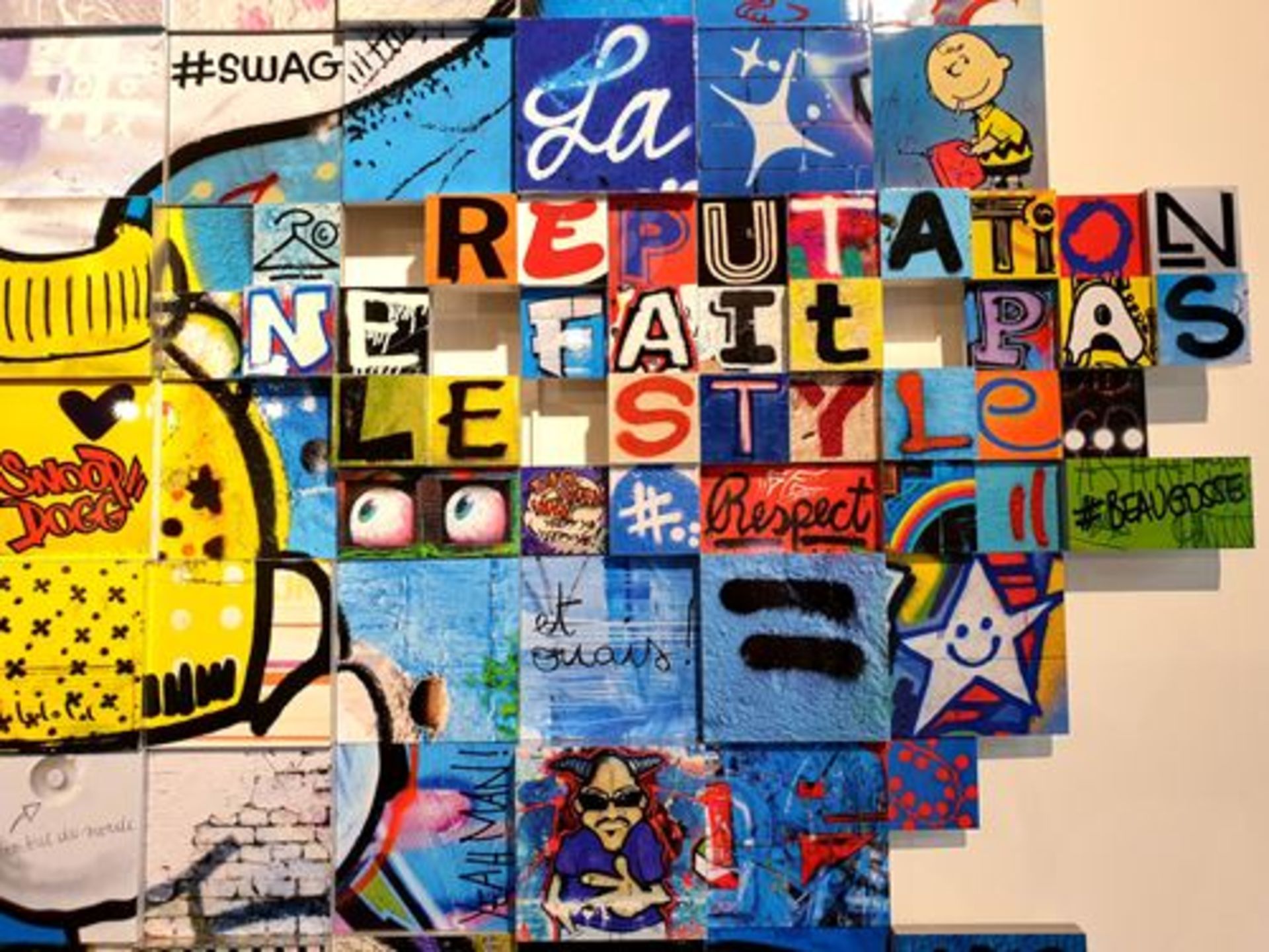 ARY KP "La Réputation ne fait pas le style !" Relief mosaic on Forex &amp; [...] - Bild 2 aus 3