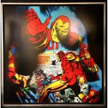 F2B - Comixs IronMan Digigraphy on Aluminium Limited edition of 15ex Floated [...]