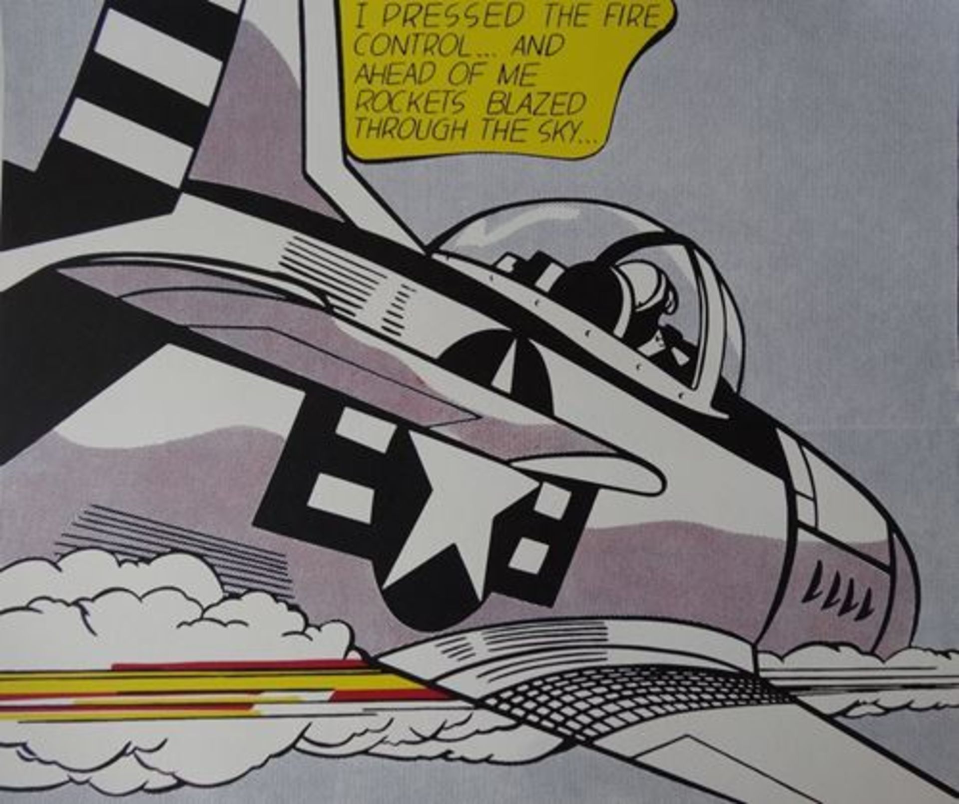 Roy LICHTENSTEIN (after) Whaam! Serigraphy edited by Tate Gallery, [...] - Bild 2 aus 6