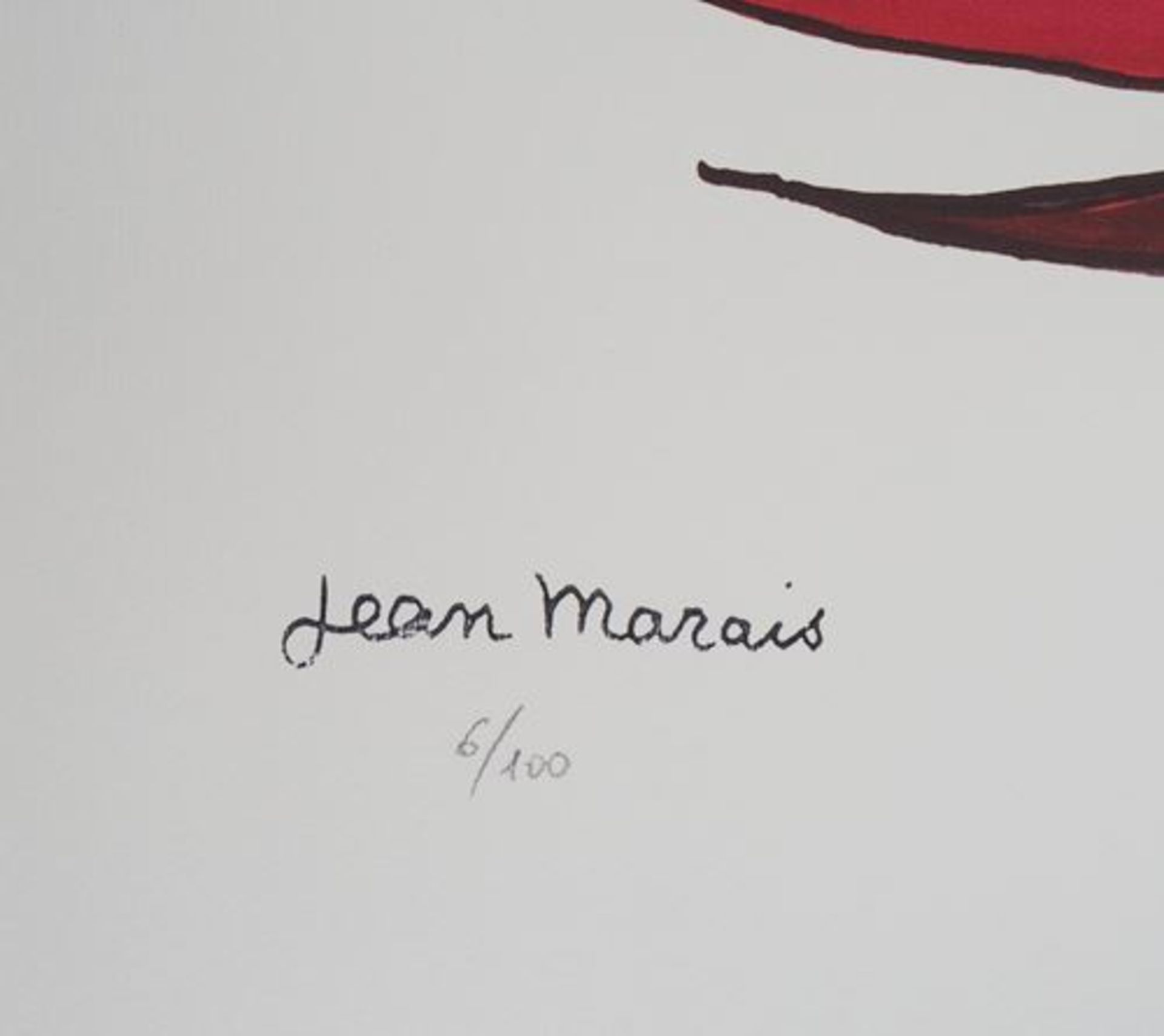 Jean MARAIS Zodiac, The Bull Lithograph Signed in the plate Signed with stamp of the [...] - Bild 6 aus 7