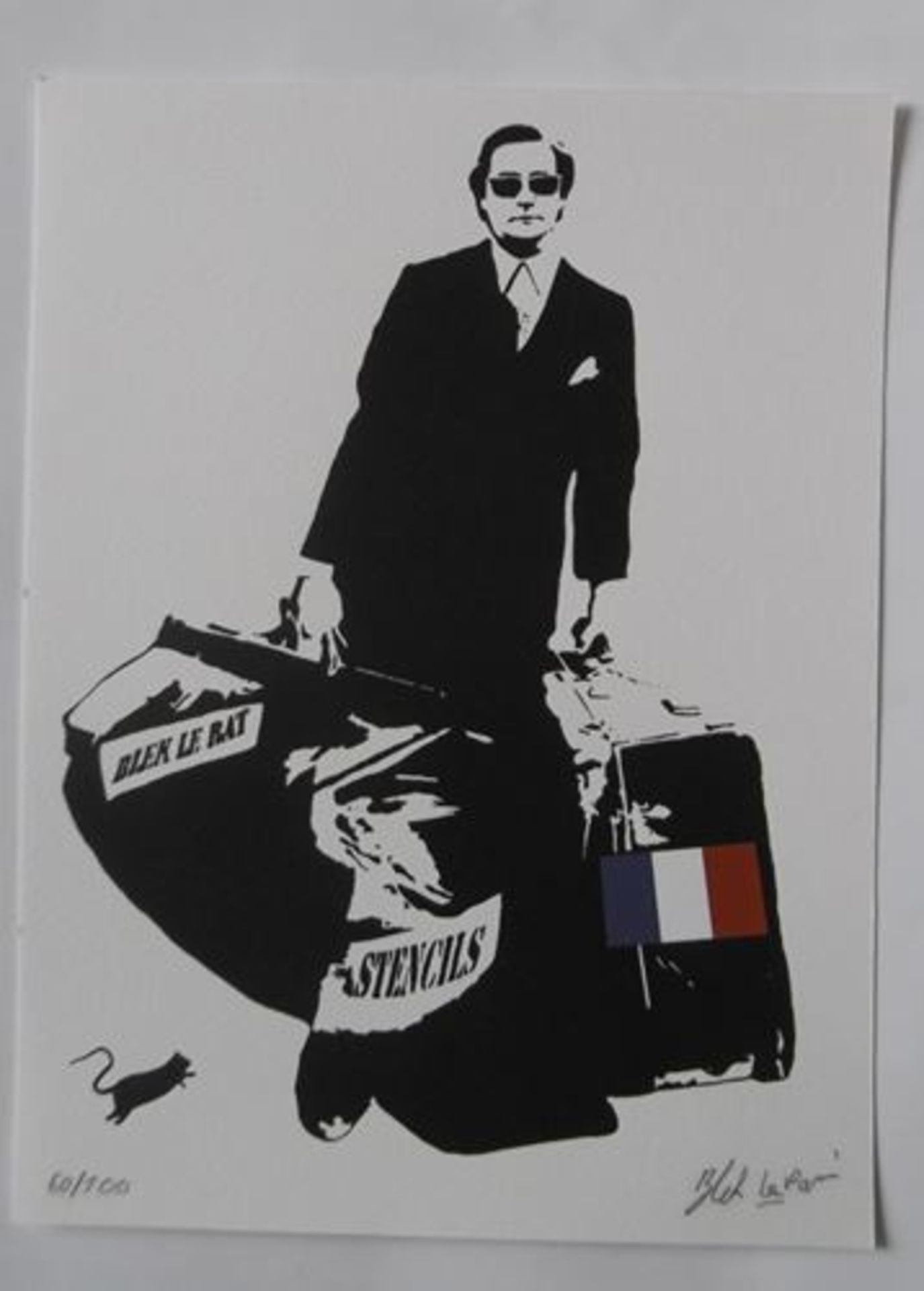 Blek the Rat Man Who Walks Through Walls French edition signed and numbered by the [...] - Bild 2 aus 4