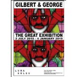 Gilbert & George Hand Signed Poster from The Great Exhibition Luma [...]