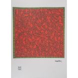 Keith HARING Crowd in red Screenprint on Vellum Signed in the plate Bears the dry [...]