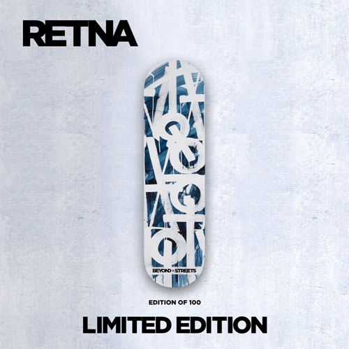 RETNA x Skatedeck limited edition out of 100 certificate of authenticity signed by [...] - Image 2 of 2