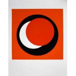 Geneviève Claisse (1935-2018) Orange circle on orange background Silkscreen [...]