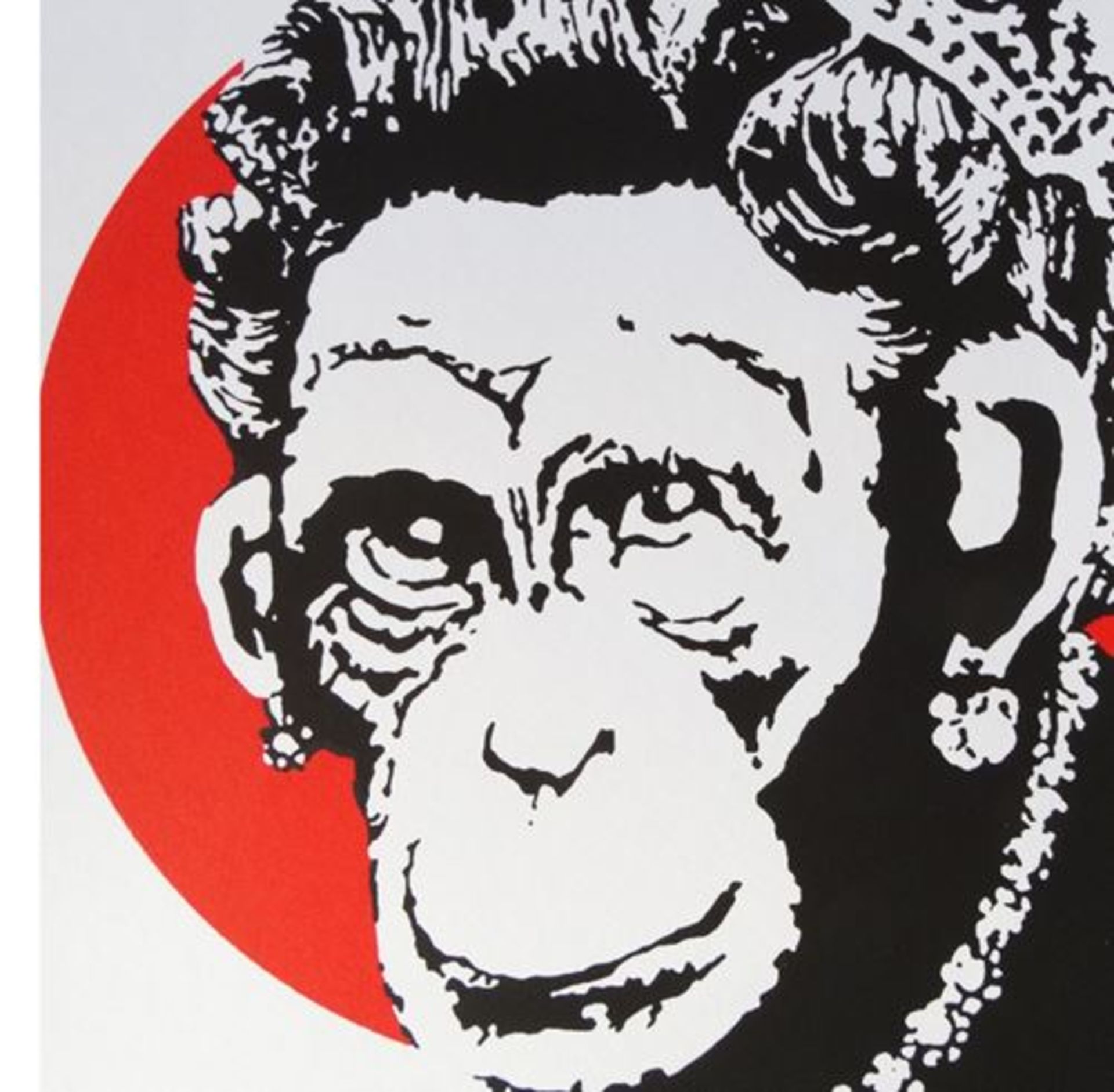 BANKSY (1974) (after) Monkey Queen, 2003 silkscreen Silkscreen in colour, [...] - Bild 4 aus 7