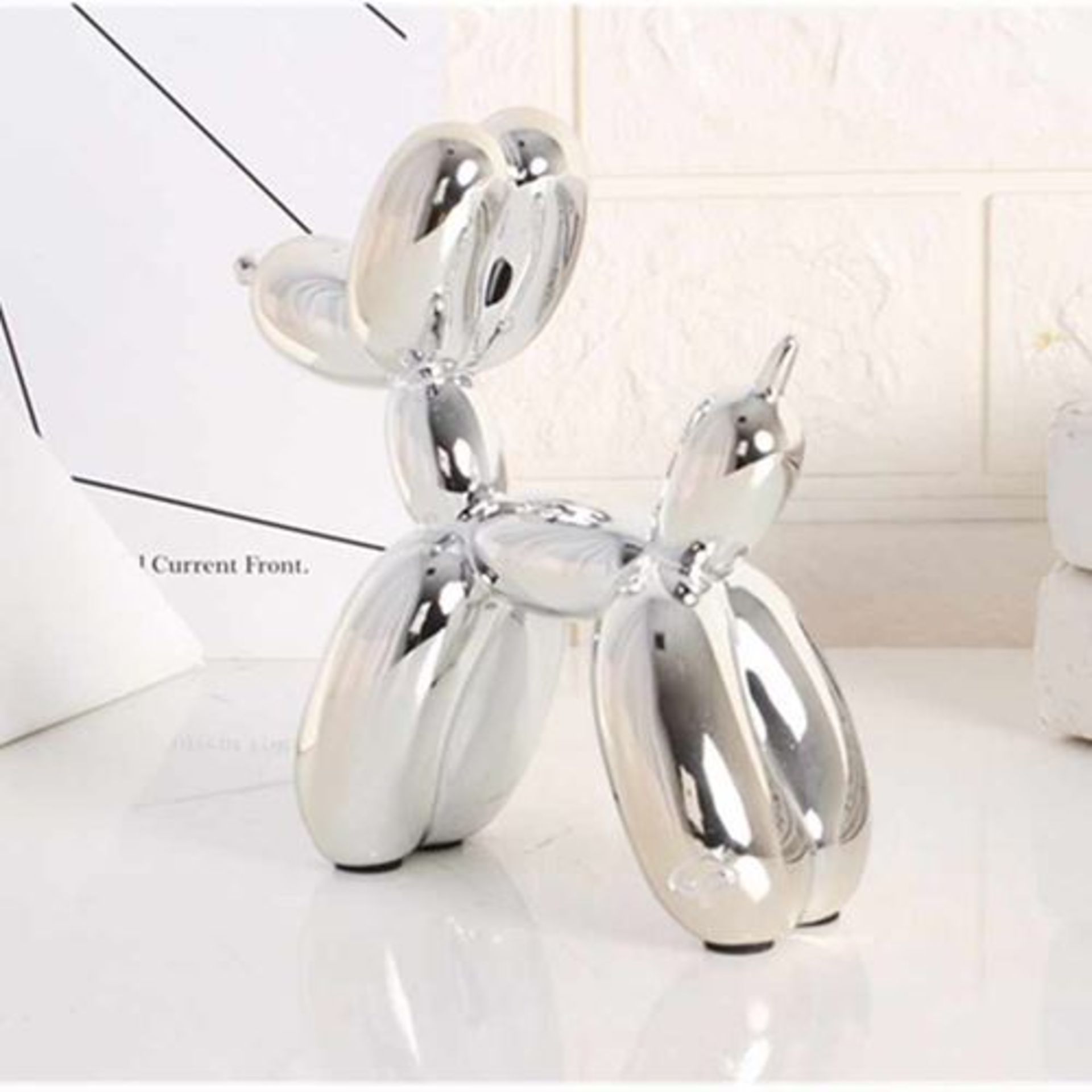 Jeff KOONS (After), "Balloon Dog" (Silver), sculpture An edition of the famous [...] - Bild 2 aus 3