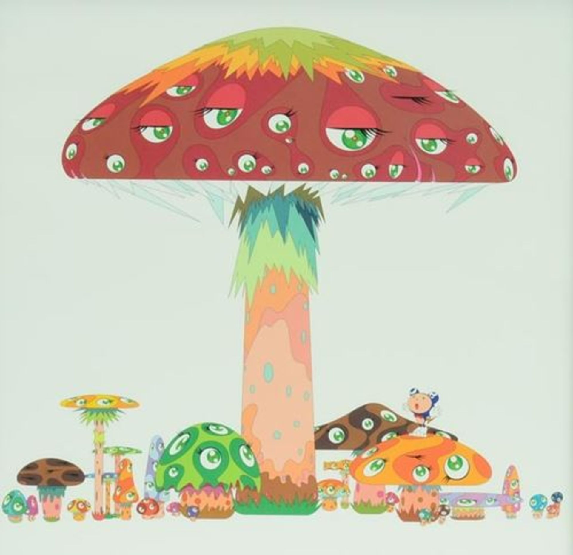 Takashi MURAKAMI (1962) A master mushroom, 1999 Limited edition offset [...]