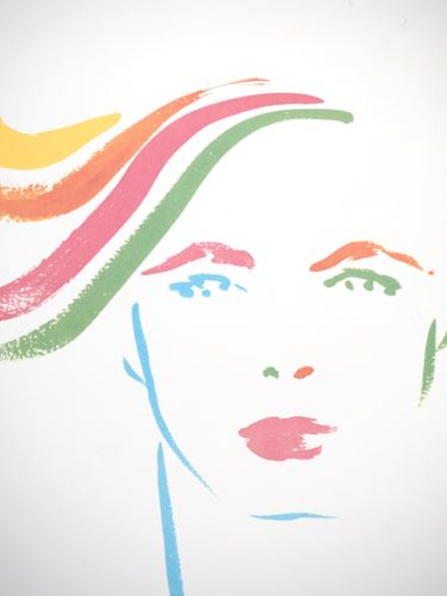 Tom WESSELMANN (after) Female face Lithograph on vellum 72 x 52 cm Excellent [...] - Bild 2 aus 7