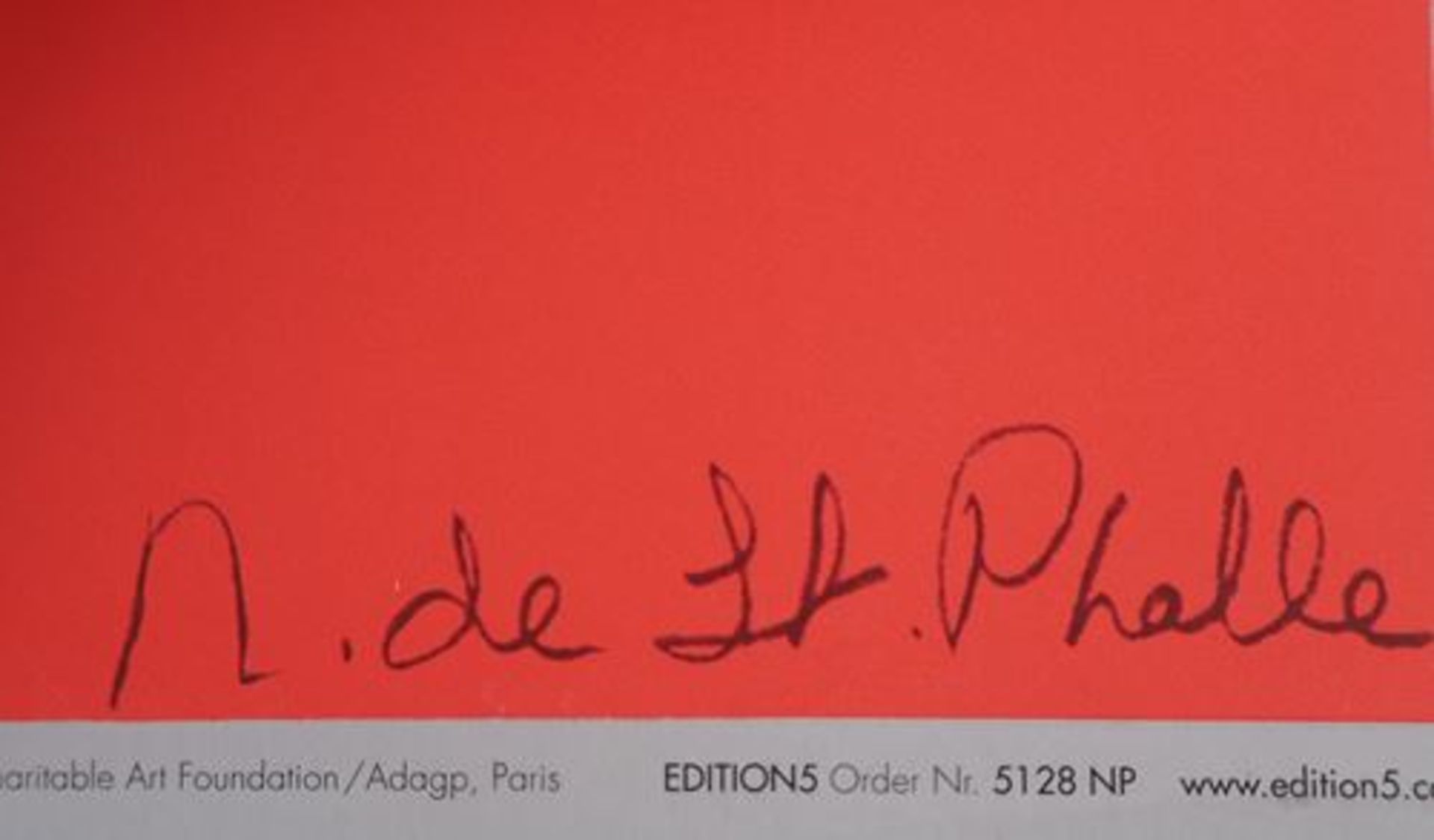 Niki de SAINT PHALLE (after) The chick dances Offset Impression (tone by tone) on [...] - Bild 3 aus 8