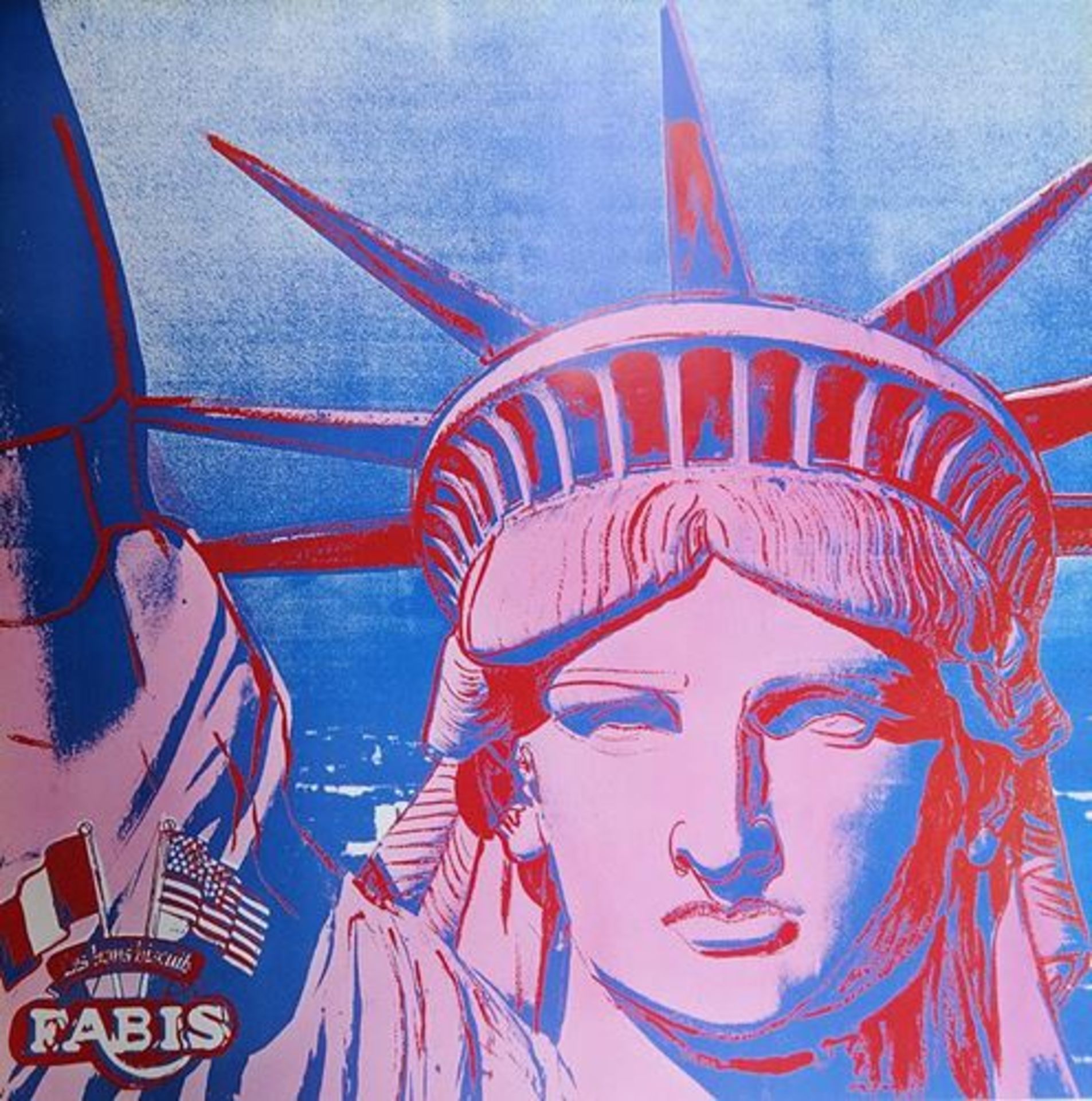 WARHOL Andy (1928-1987) 10 Statues of Liberty Original vintage poster Size 100 x 67 [...] - Bild 2 aus 5